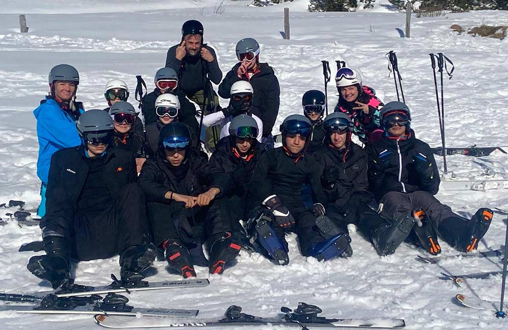 EBG Wedel Aktuelles Klassenfoto Obertauern